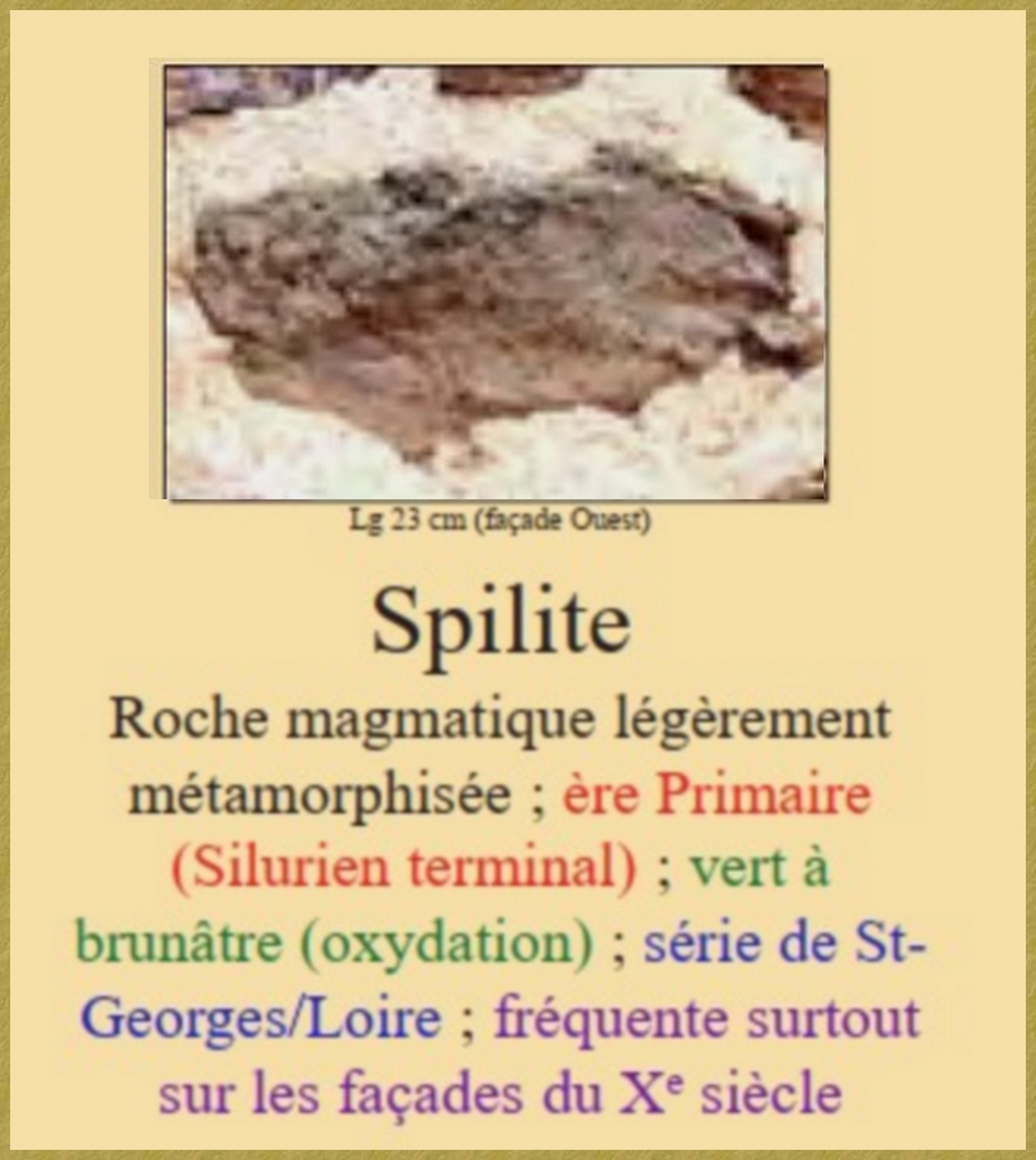 Details sur le Spilite